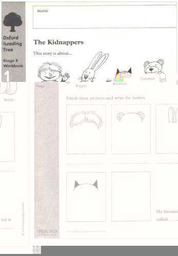 Oxford Reading Tree: Stage 8: Workbooks: Workbook 1: The Kid