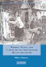 Women, Work, And Family In The Antebellum Mountain South