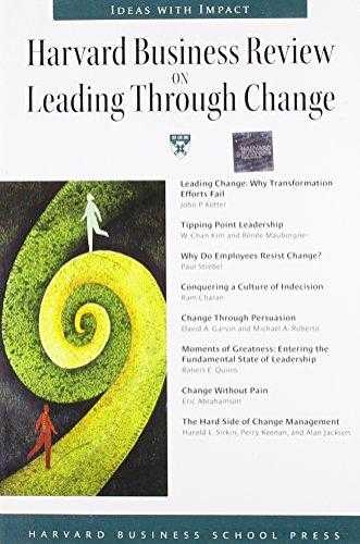 Harvard Business Review on Leading Through Change