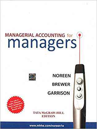 Managerial Accounting For Managers
