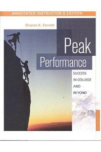 Peak Performance: Success in College and Beyond