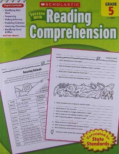 Scholastic Success With: Reading Comprehension Workbook: Grade 5