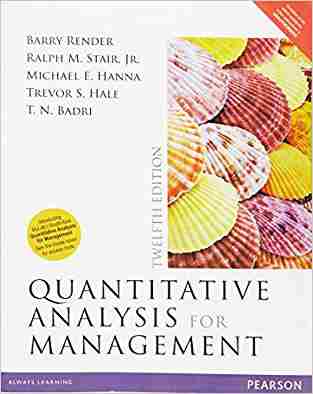 Quantitative Analysis for Management 12E