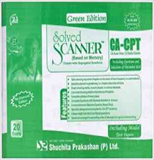 Solved Scanner CA CPT: Green Edition