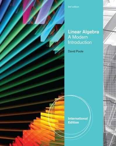 Linear Algebra: A Modern Introduction