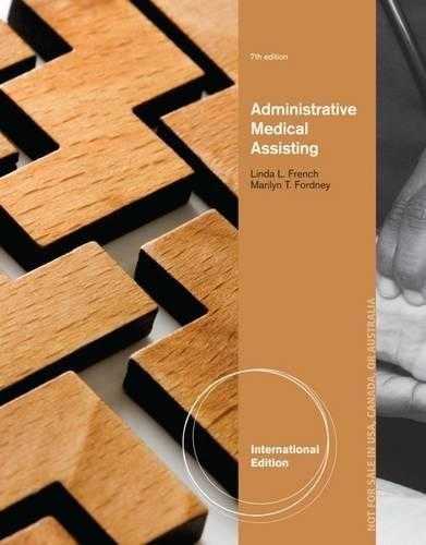 Administrative Medical Assisting 7Ed (Ie) (Pb 2013)