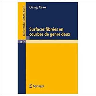 Surfaces Fibrees En Courbes De Genre Deux