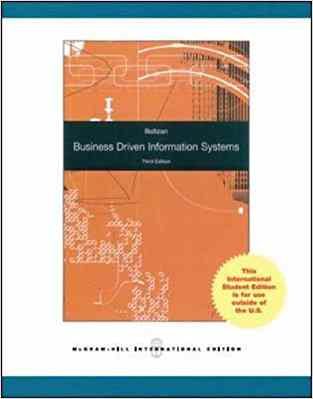 Business-Driven Information Systems