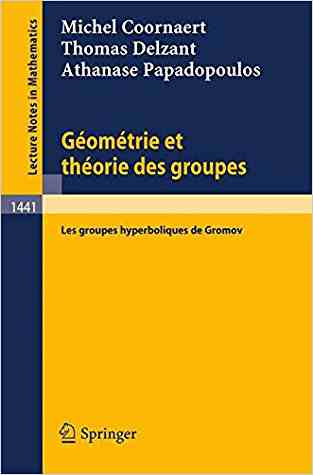 Geometrie Et Theorie Des Groupes: Les Groupes Hyperboliques De Gromov (lecture Notes In Mathematics)