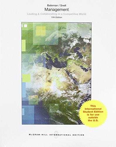 Management: Leading & Collaborating in a Competitive World-Paperback