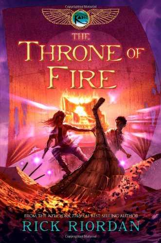 The Throne Of Fire (the Kane Chronicles, #2)
