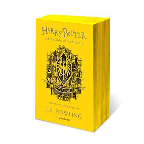 Harry Potter And The Order Of The Phoenix â€“ Hufflepuff Edition (house Edition Hufflepuff)