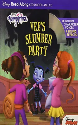 Vampirina Read-along Book And Cd Vee's Slumber Party