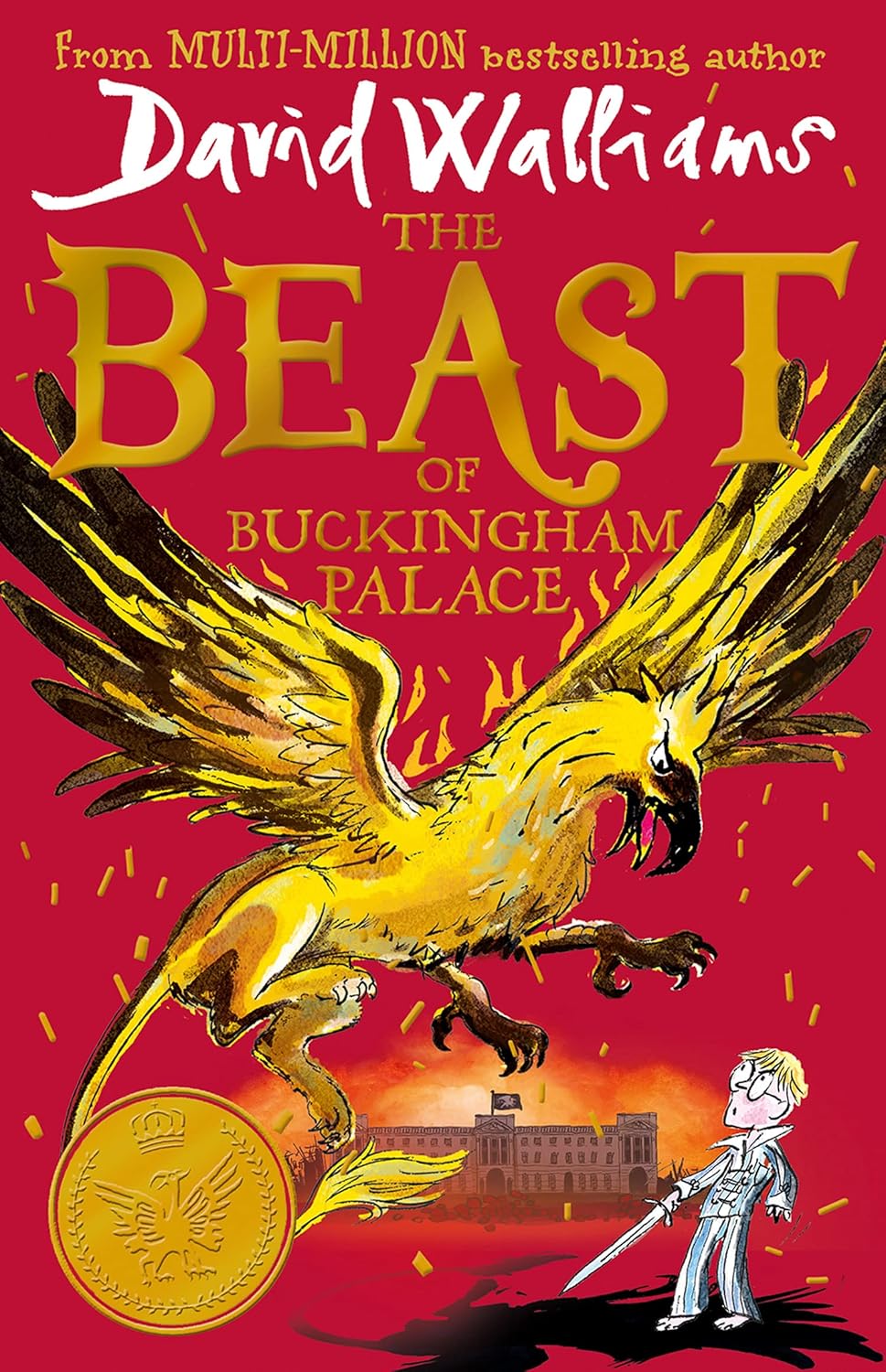 THE BEAST OF BUCKINGHAM PALACE, David Walliams Billionaire Boy, Mr Stink - Pack of 3 David walliams books