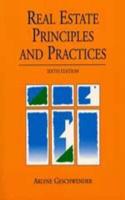 Real Estate Principles And Practices