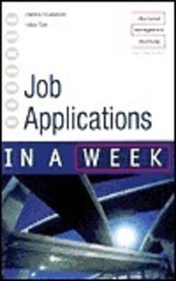 Job Applications In A Week (in A Week)