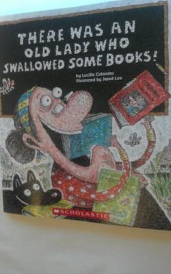 There Was An Old Lady Who Swallowed Some Books