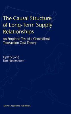 The Casual Structure Of Long-term Supply Relationships: An Emperical Test Of A Generalized Transaction Cost Theory