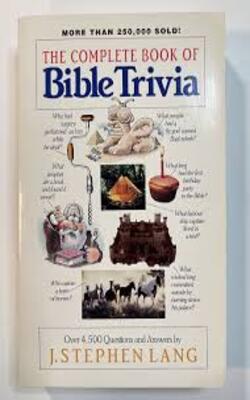 The Complete Book Of Bible Trivia