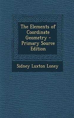 Elements Of Coordinate Geometry