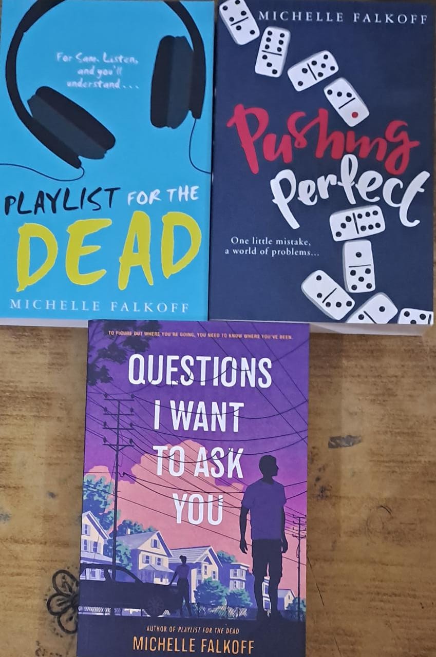Question I Want To Ask You / Playlist For The Dead / Pushing Perfect :- Pack Of 3 Books