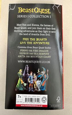 Beast Quest: The Quest Begins Books 1 - 3 Paperback Adam Blade Paperback Adam Blade