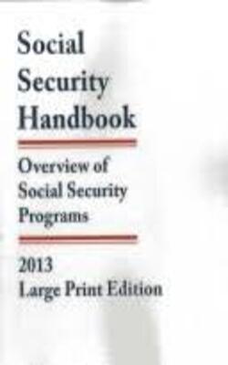 Social Security Handbook 2013 : Overview Of Social Security Programs