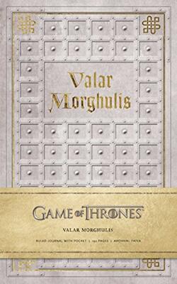 Game Of Thrones: Valar Morghulis Hardcover Ruled Journal