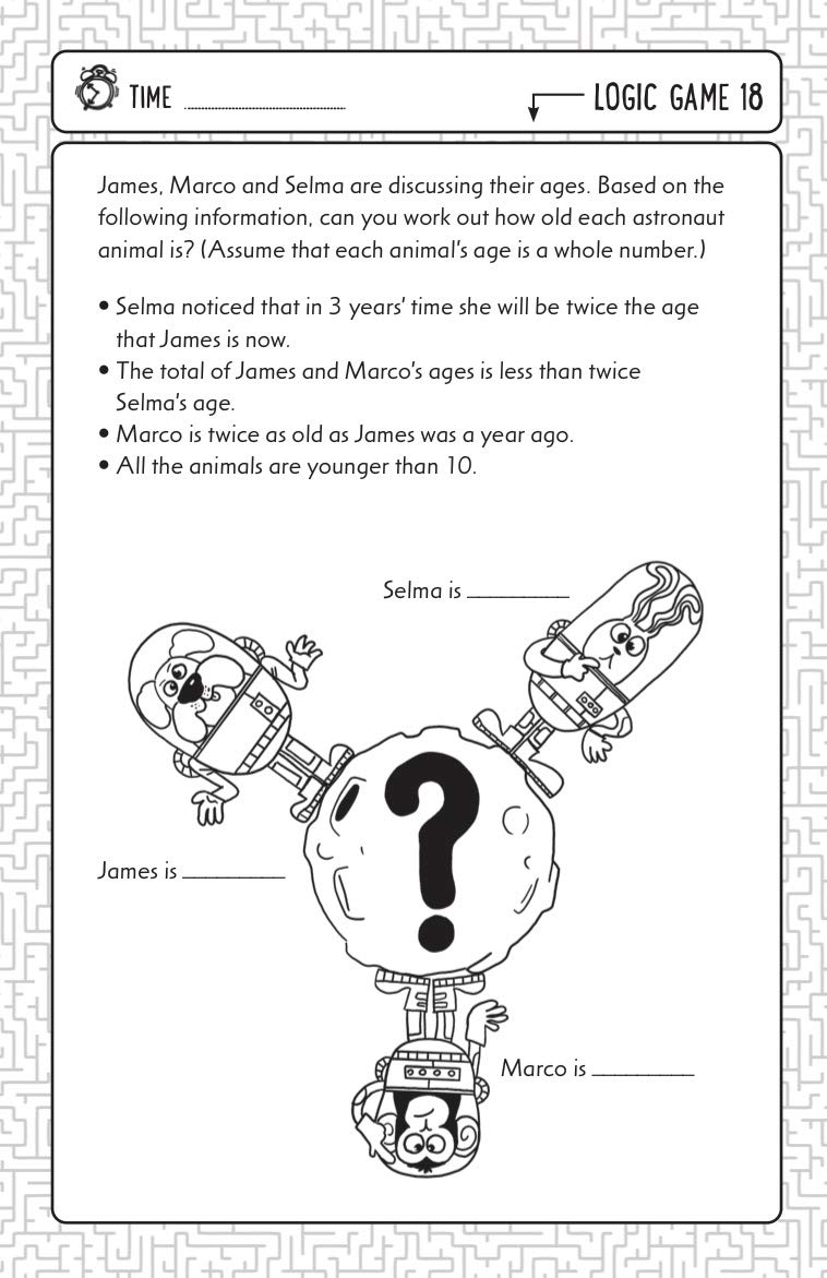Logic Games For Clever Kids