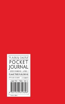 Red Pocket Plain & Simple Jounral
