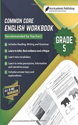 Common Core English Workbook: Grade 5 English