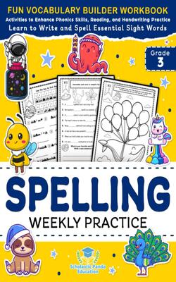 Spelling Weekly Practice For 3rd Grade