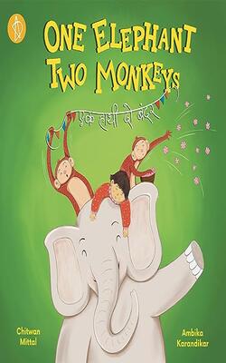 One Elephant, Two Monkeys