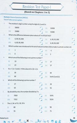 Mathematics   Class   6