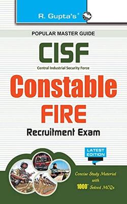 Cisf: Constable (fire) Recruitment Exam Guide