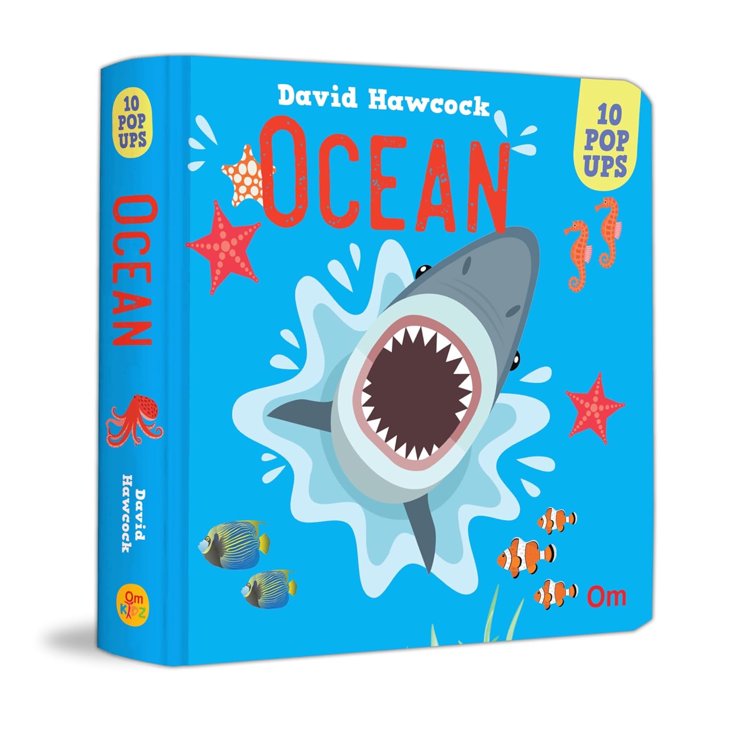 Pop-up Ocean: Amazing 10 Pop-Ups For The Young Ones - Pop Up Board Book For Children - Children Age