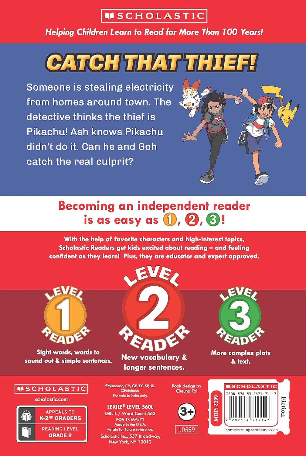 An Electric Secret (pokémon: Scholastic Reader, Level 2)