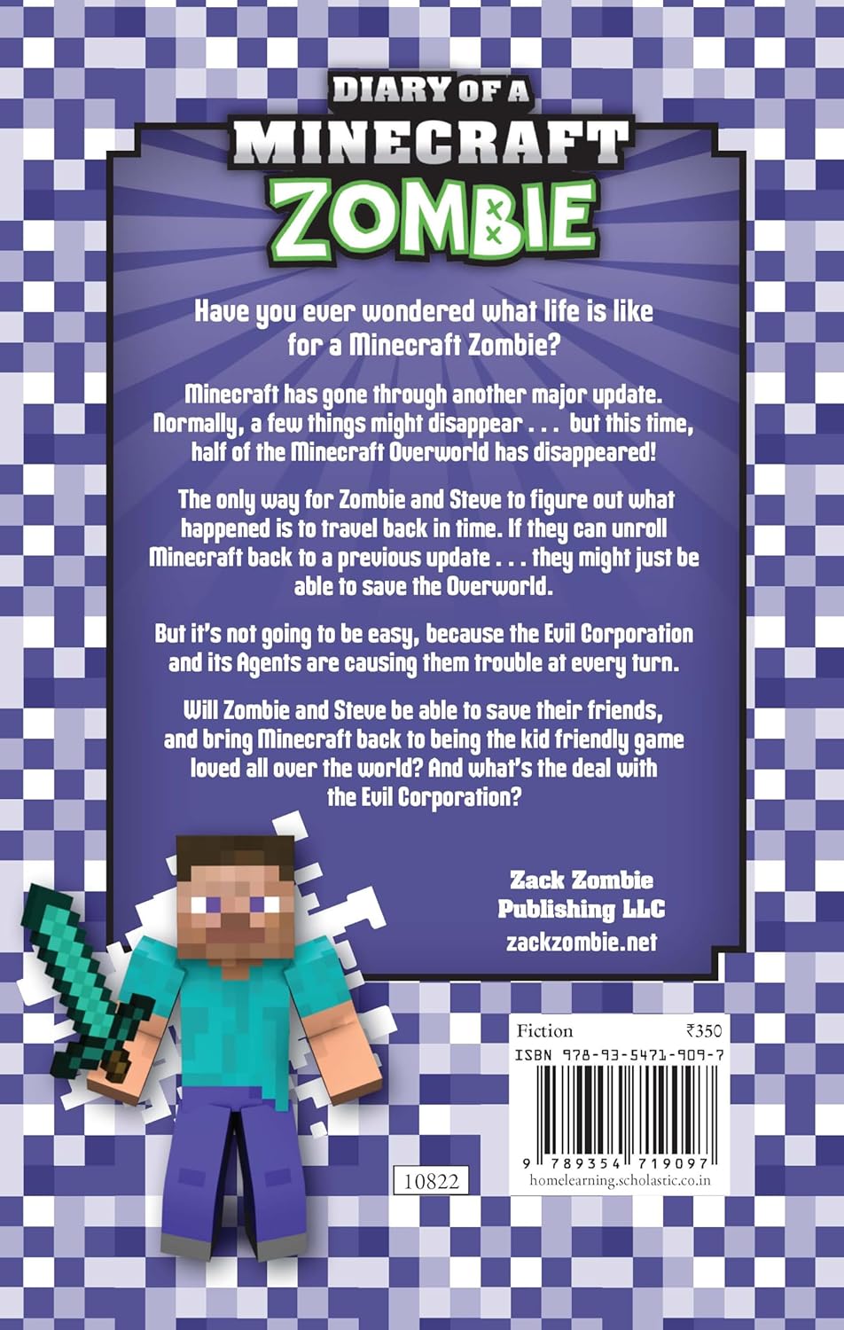 Diary Of A Minecraft Zombie Book 17: Zombies Excellent Adventure