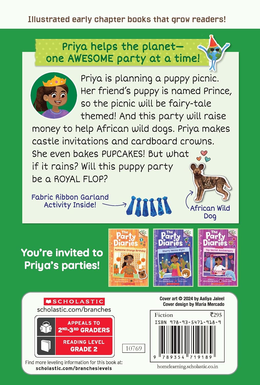 THE PARTY DIARIES #4: FAIRY-TALE PUPPY PICNIC (A BRANCHES BOOK)