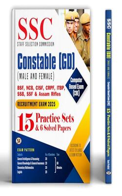 Ssc Staff Selection Commission Constable (gd) (male/female) (15 Practice Sets And 9 Solved Papers)