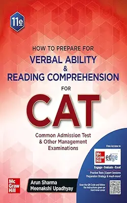Verbal Ability & Reading Comprehension For Cat | 11th Edition