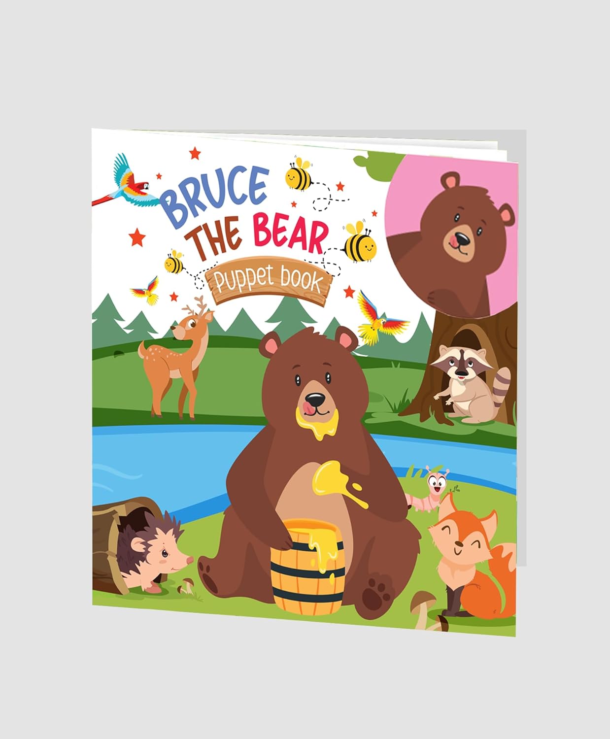Bruce The Bear - Puppet Book