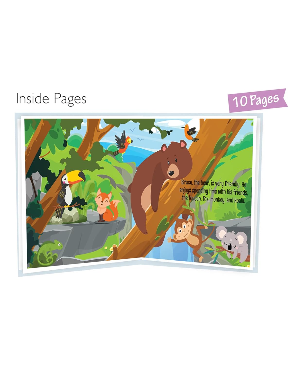 Bruce The Bear - Puppet Book