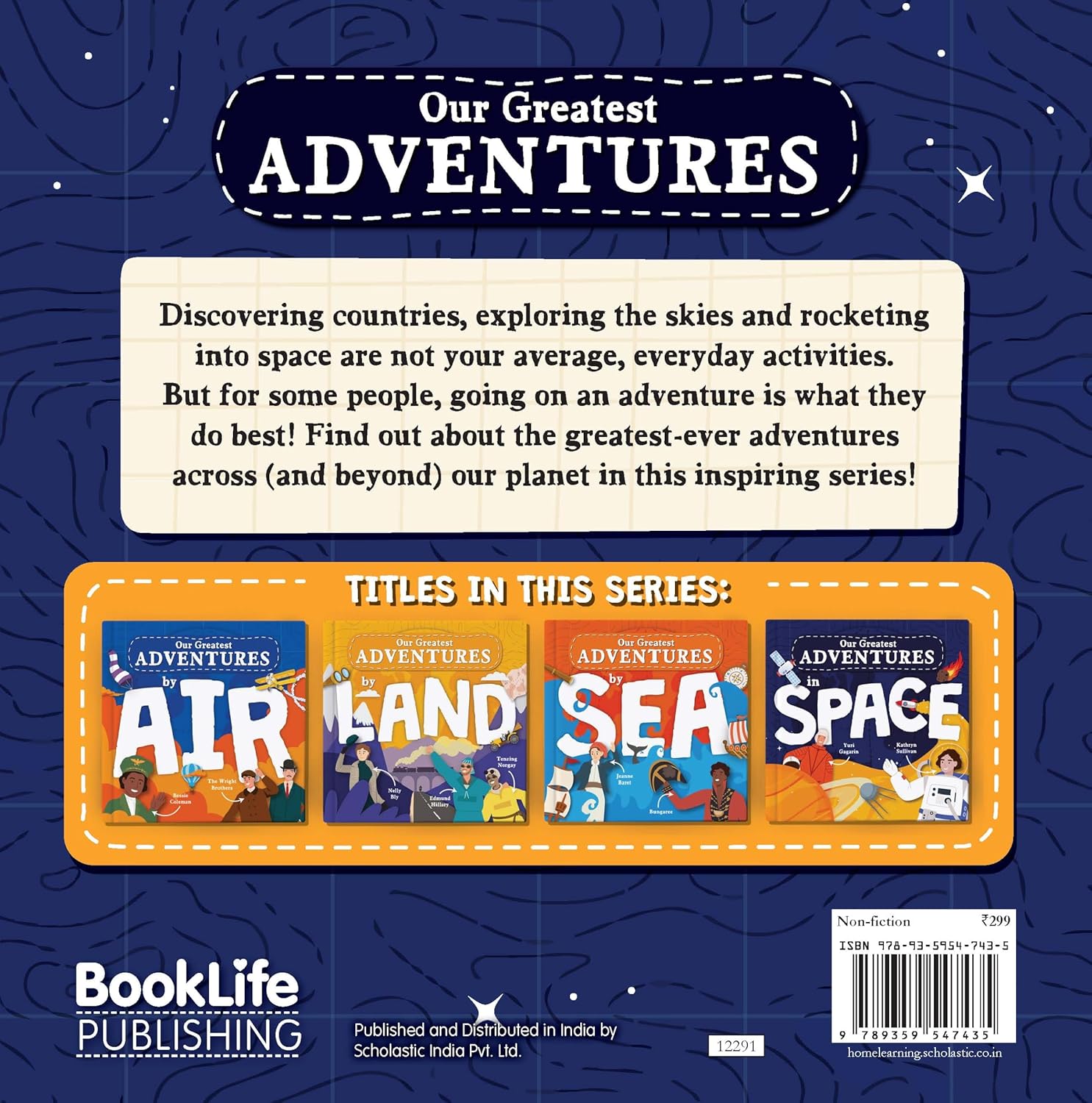 Our Greatest Adventure Series: By Space