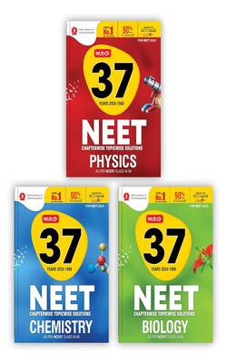 MTG 37 Years NEET Previous Year Solved Question Papers With NEET PYQ Chapterwise Topicwise Solutions Physics, Chemistry, Biology For NEET 2025 Exam | Get Free Access Of Smart Book & Video Solutions (Paperback, MTG Editorial Board)