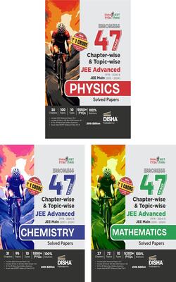 Errorless 47 Years Chapter-wise & Topic-wise JEE Advanced (1978 - 2024) & JEE Main (2013 - 2024) PHYSICS, CHEMISTRY & MATHEMATICS Solved Papers 20th Edition | Question Bank In NCERT Flow For JEE 2025