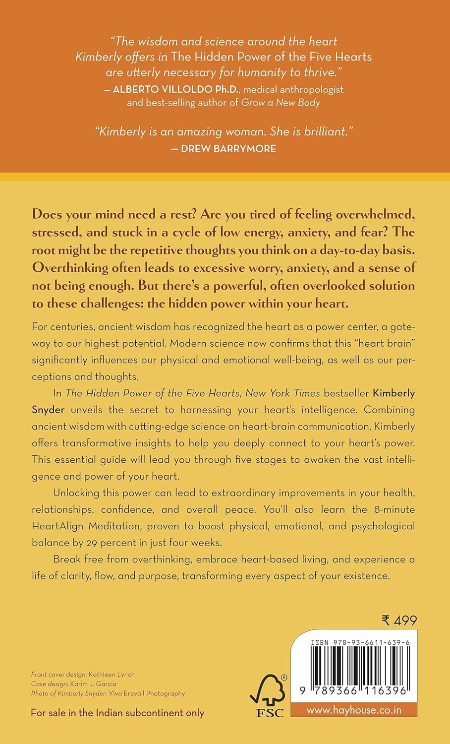 The Hidden Power Of The Five Hearts : Empower Your Thoughts, Balance Your Emotions, And Unlock Vibrant Health And Abundance
