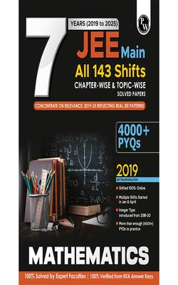Pw Jee Main 7 Years (2019-2025) Mathematics Chapterwise And Topicwise Pyqs For 2026 (paperback, Physics Wallah (pw))