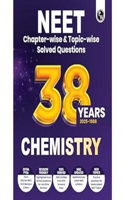 Pw 38 Years Neet Previous Year Solved Question Papers Chemistry Pyq For Neet 2026 (paperback, Pw)