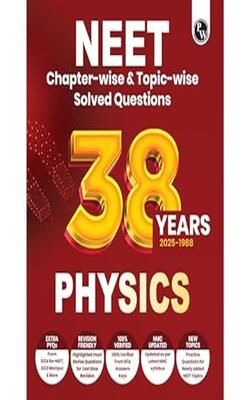 Pw 38 Years Neet Previous Year Solved Question Papers Physics Pyq For Neet 2026 (paperback, Pw)